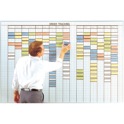 2x4 inch grid multi-purpose control whiteboard