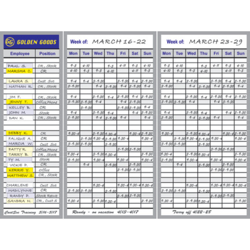 Magnetic Schedule Planning Whiteboard Dry Erase Magnetic Schedule Planning Whiteboard Dry Erase