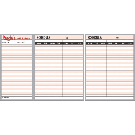 Restaurant Whiteboards Staff Scheduler Lift Out Panel Whiteboards Restaurant Whiteboards Staff Scheduler Lift Out Panel Whiteboards