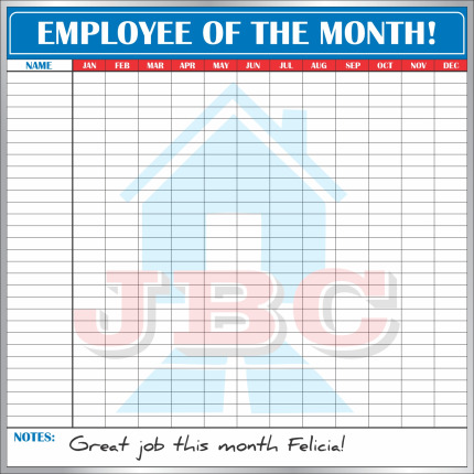 employee of the month recognition whiteboard employee of the month recognition whiteboard