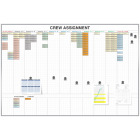 staff and crew assignment board