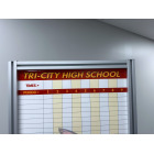 Rolling class scheduler custom header