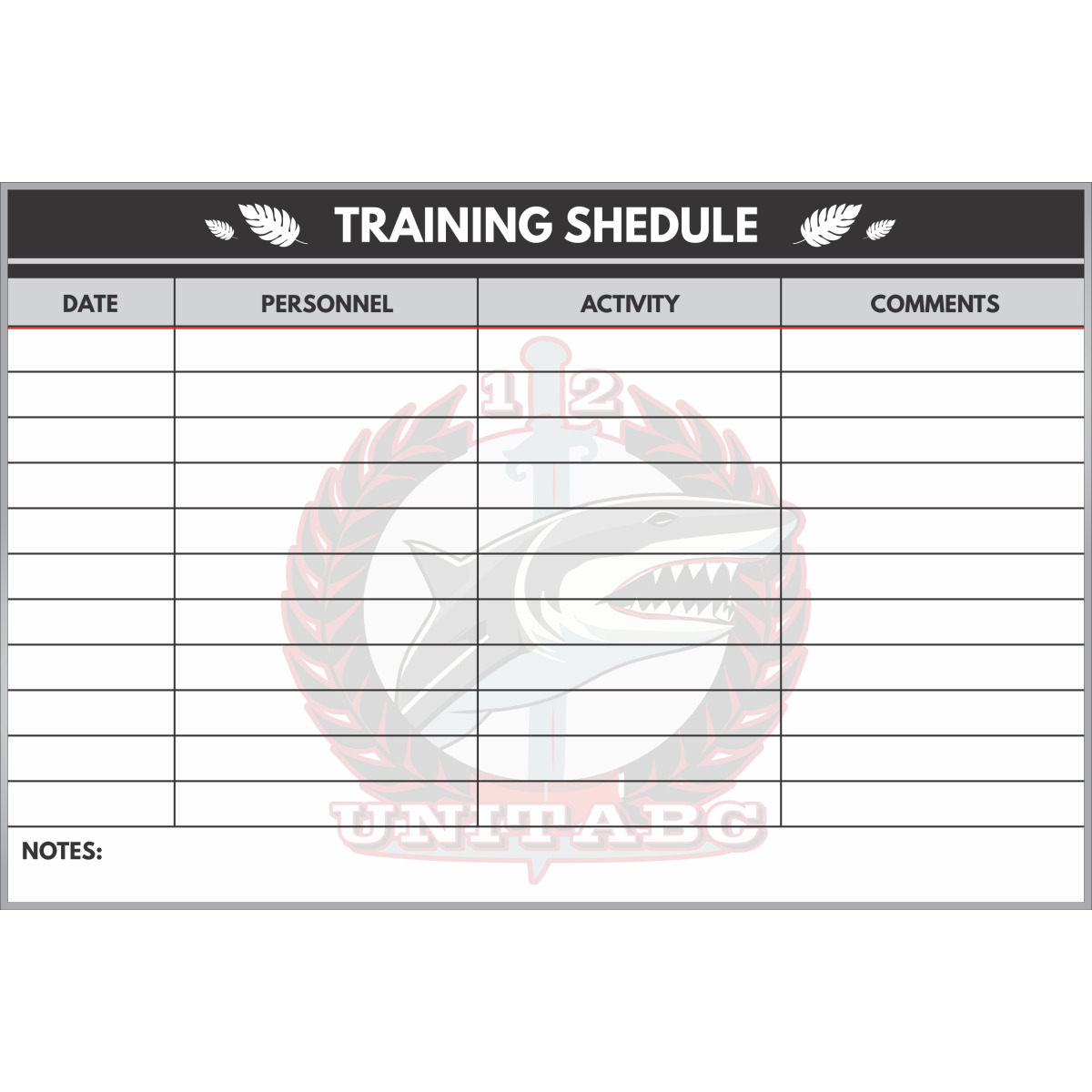 Logo watermark custom whiteboard