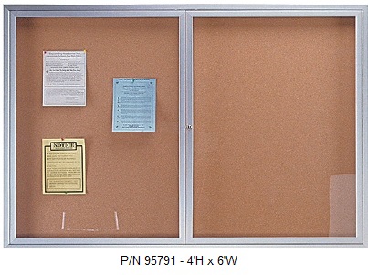 Enclosed Bulletin Boards