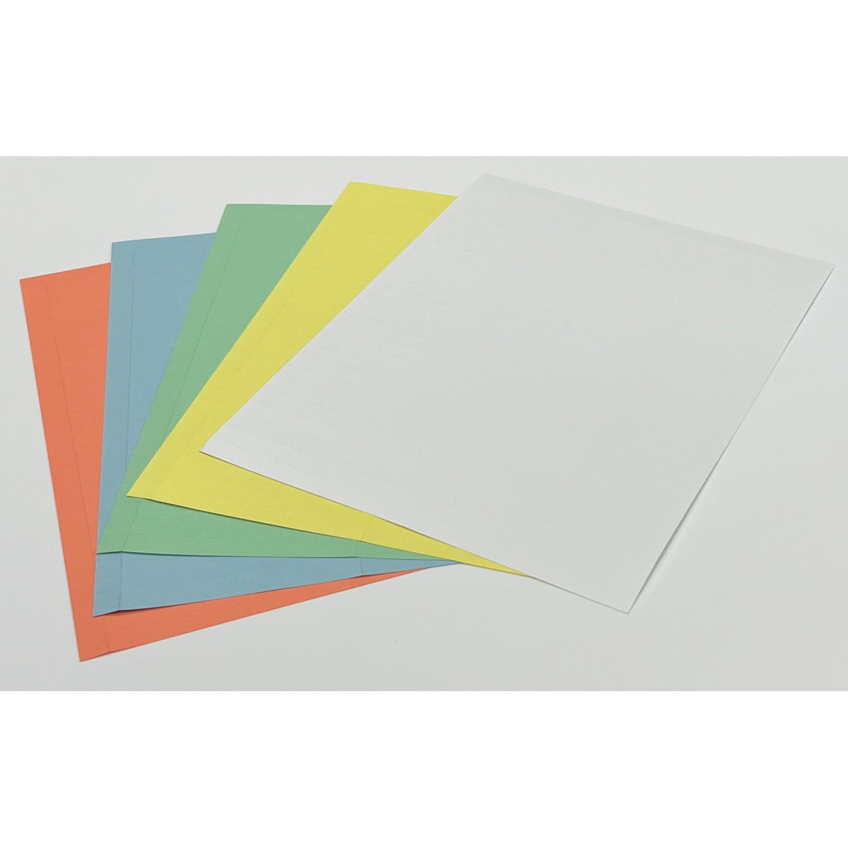 datacard sheets in mixed color pack