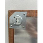 Hanging notch plate over 3x4'