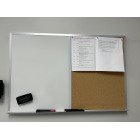 Combination Whiteboard Bulletin Board