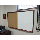 Combination Whiteboard Bulletin Board