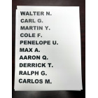 Printed Card Sheet