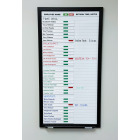 In out Indicator 4'x2' wood frame and tray