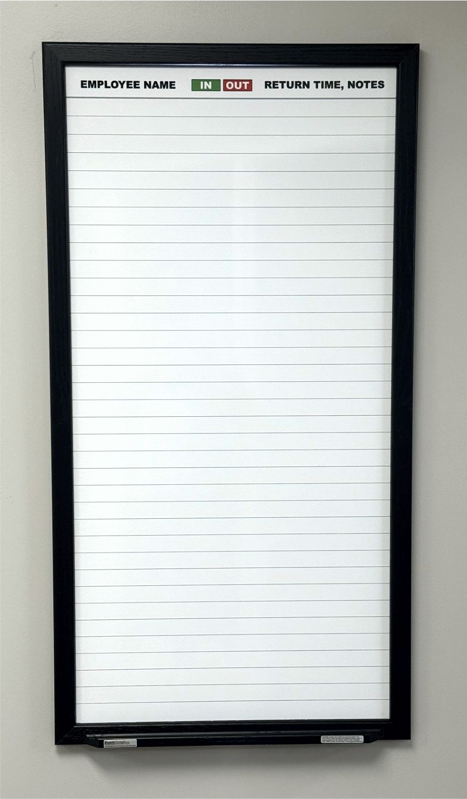 Board without sliders