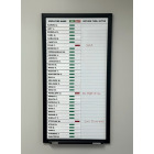 In out Indicator 4'x2' wood frame and tray