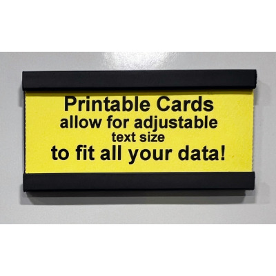 c-channel magnetic card holders c-channel magnetic card holders