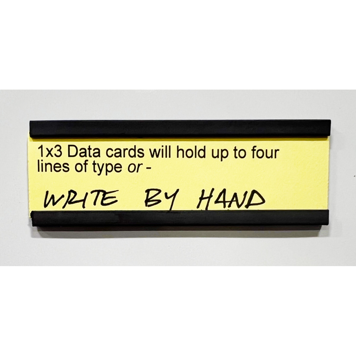 sample magnetic 1x3 card holder