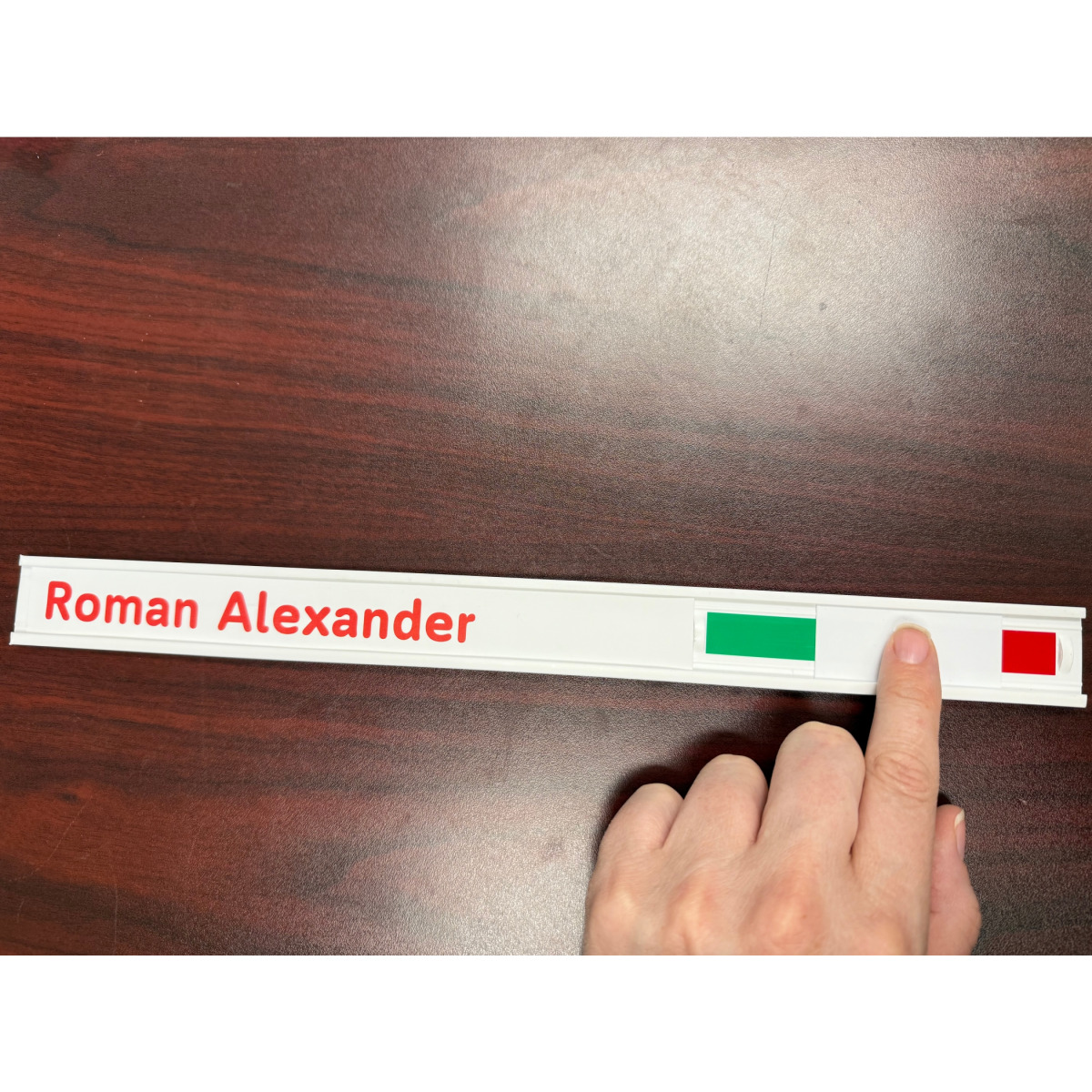 magnetic project status indicator bar