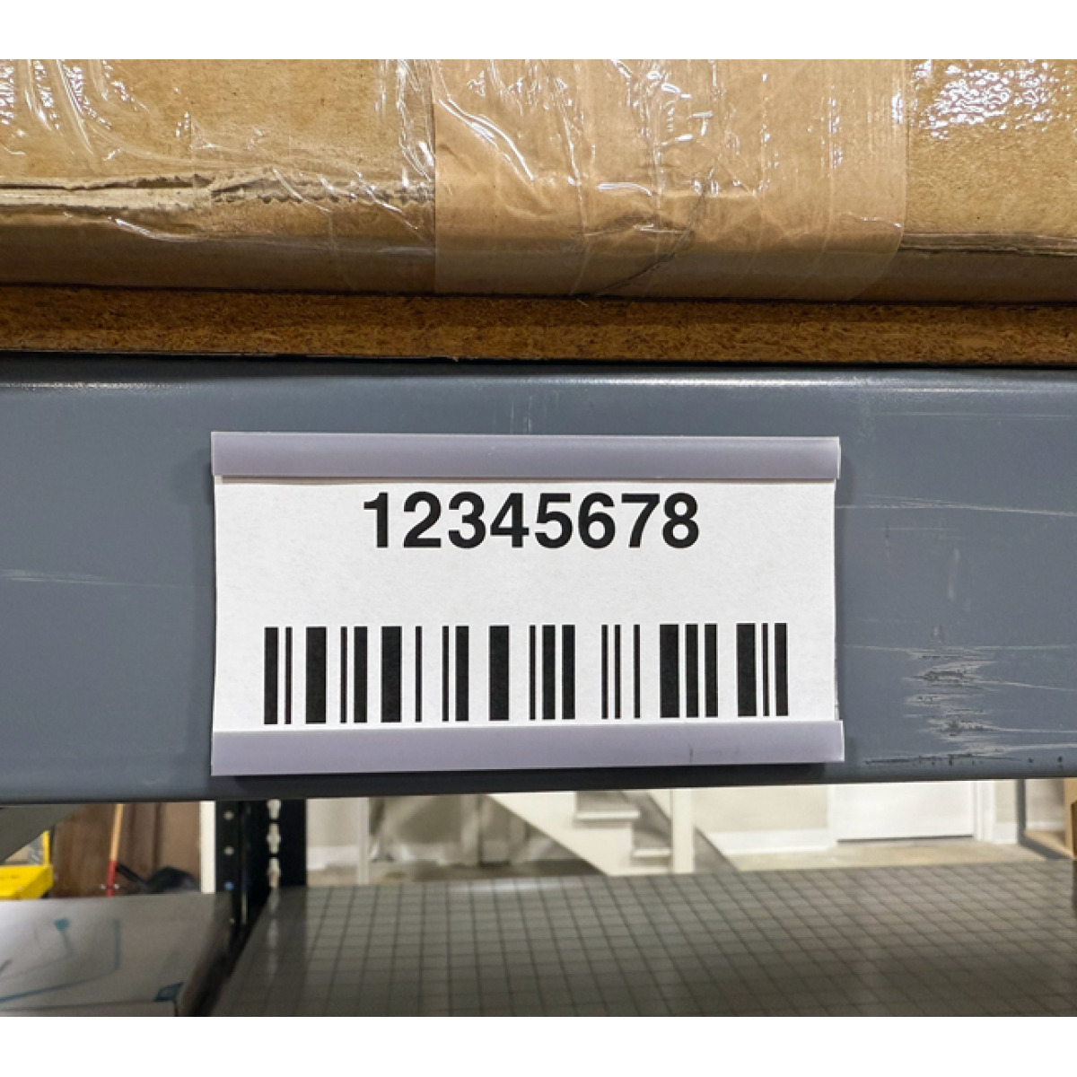 Plastic c-channel cardholder