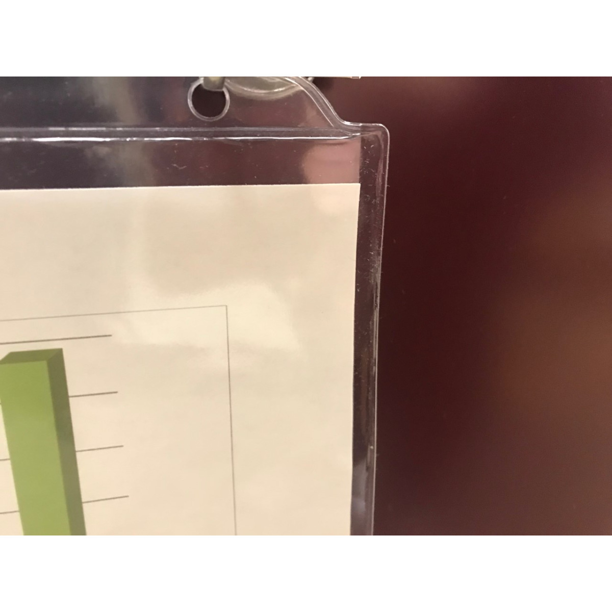 Sheet protector lip