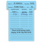 Custom Printed T-card