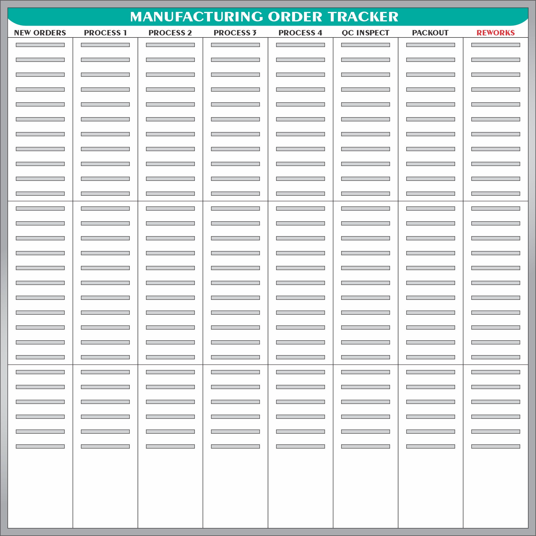 Manufacturing T-card board kit