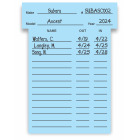 custom printed t-card