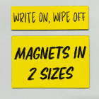 calendar whiteboard magnet sizes