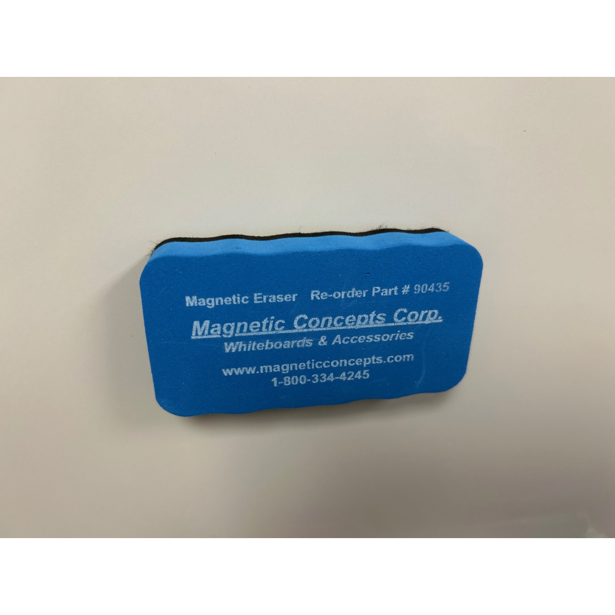 dry-erase eraser with magnetic back
