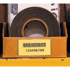 clear pouch adhesive card holder on bin box