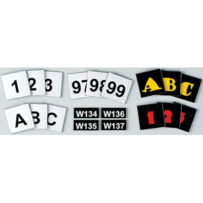 magnetic numbers and letters