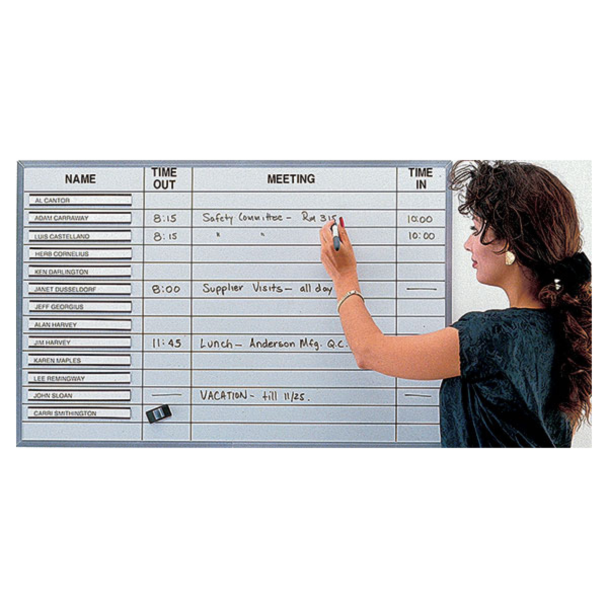 daily meeting scheduling whiteboard daily meeting scheduling whiteboard