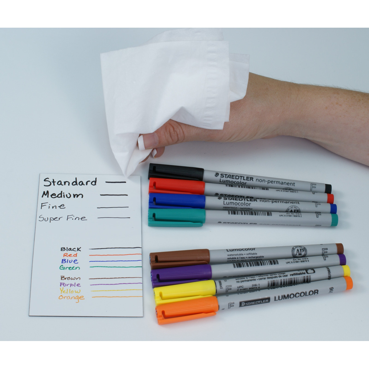 pen fine line & color examples