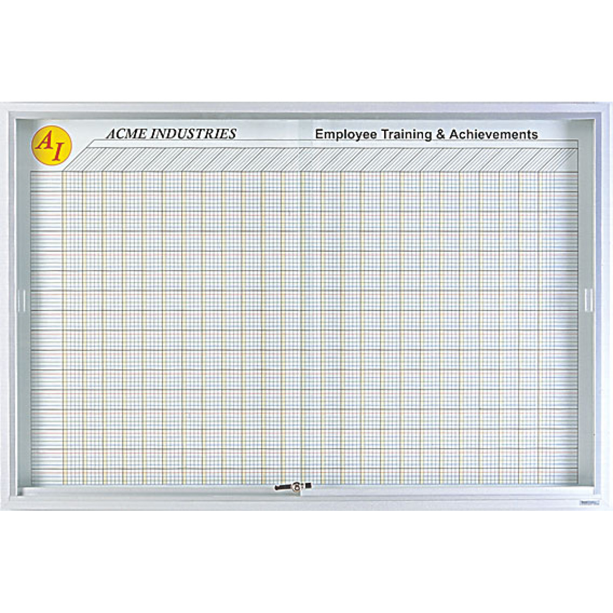 sliding glass door bulletin board