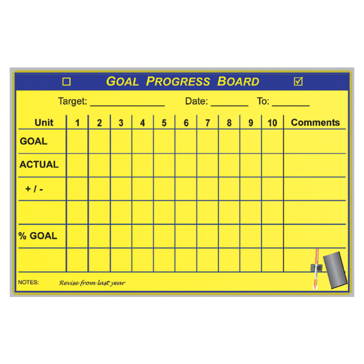 goal performance whiteboard kit