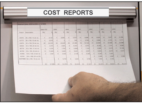 paper grip for holding documents
