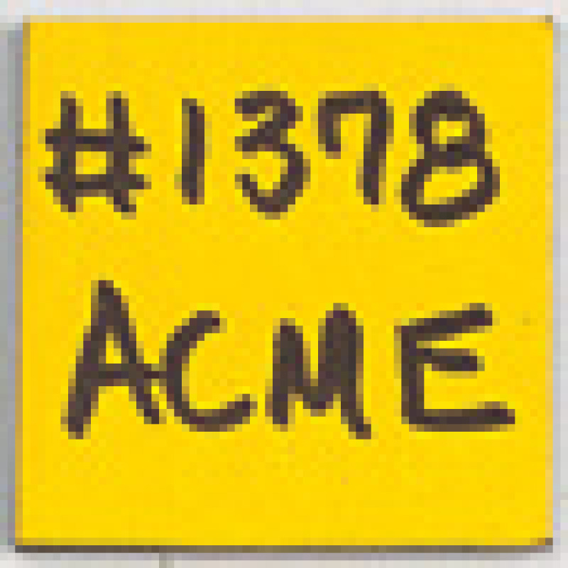 sample 1x1 inch square symbol with job number sample 1x1 inch square symbol with job number