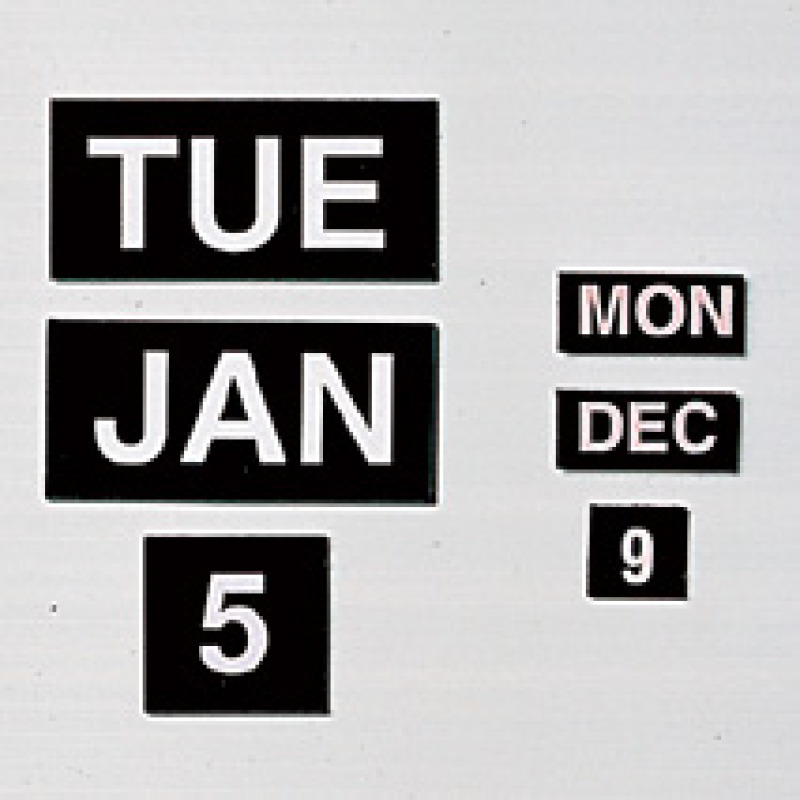 various magnetic dates and numbers various magnetic dates and numbers