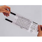 magnetic form holder with sample card insert