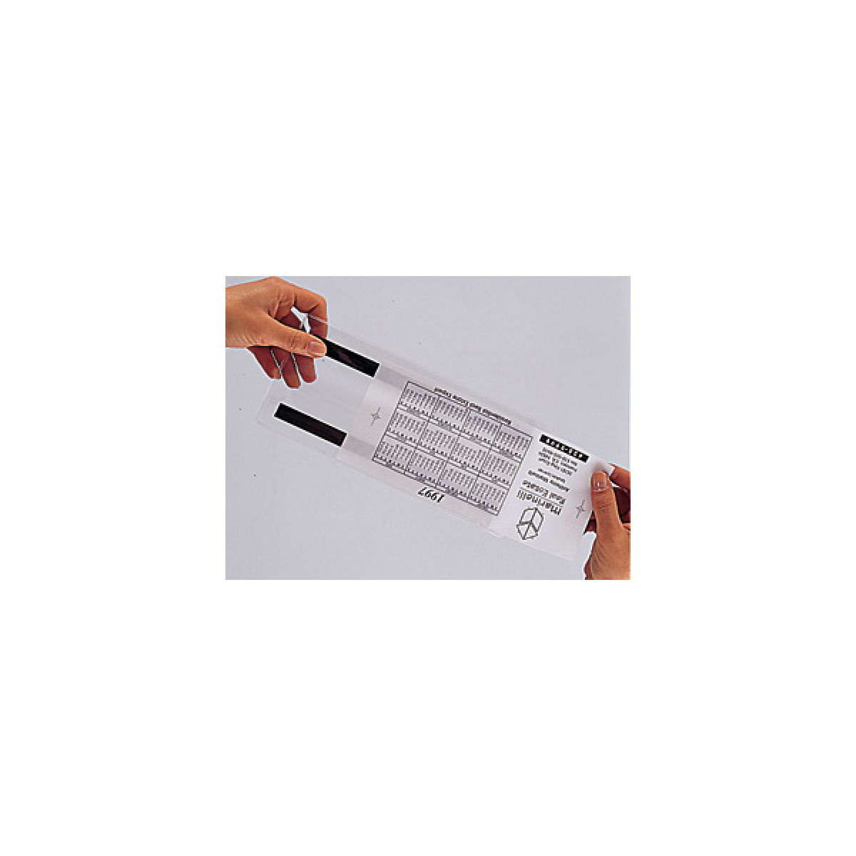 magnetic form holder with sample card insert magnetic form holder with sample card insert