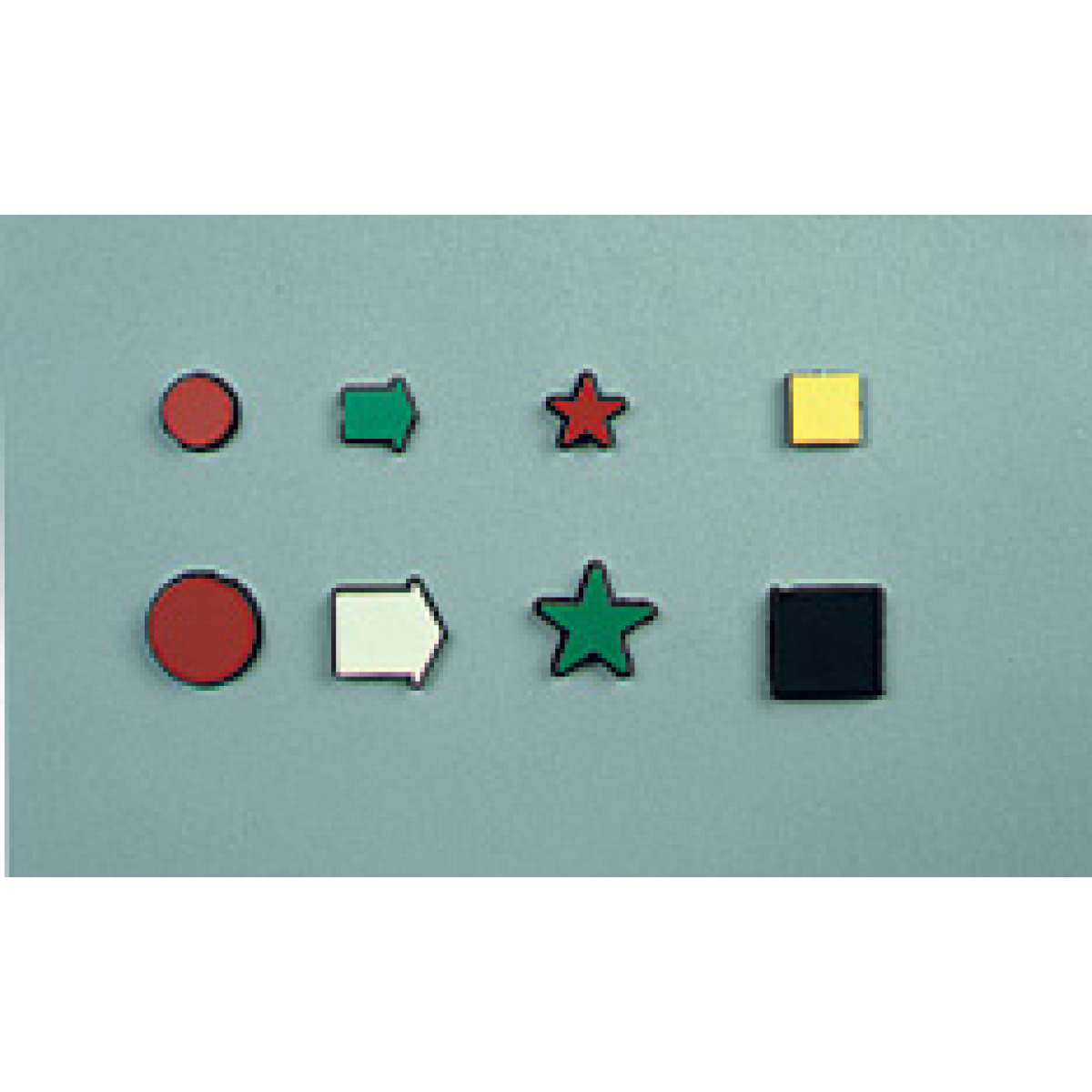 molded indicator magnets