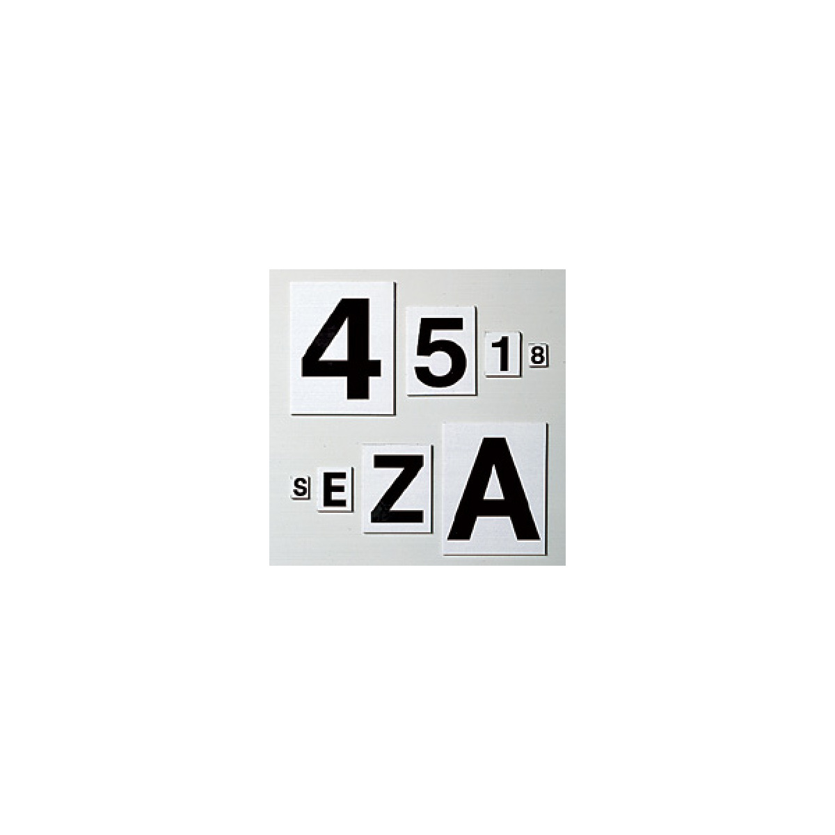 black and white magnetic numbers and letters black and white magnetic numbers and letters