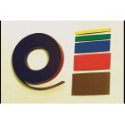 10 foot roll of magnetic ribbon, various sizes and colors