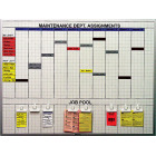 maintenance organizer dry erase board