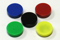 round memo color magnets