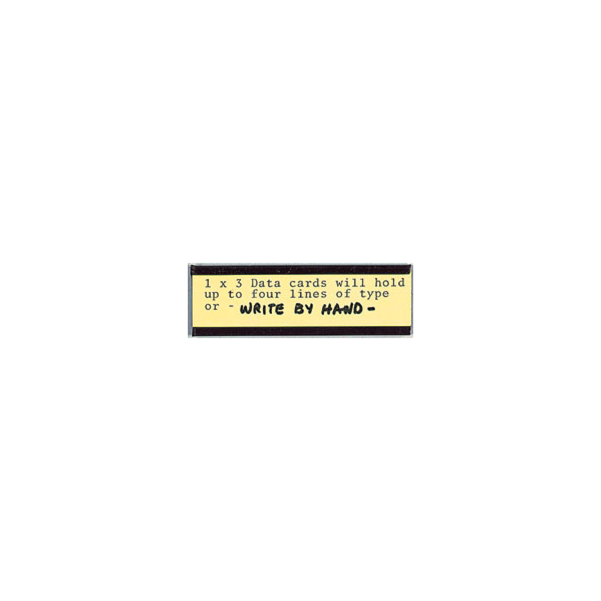 sample magnetic 1x3 card holder sample magnetic 1x3 card holder