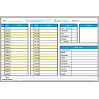 hospital staff by room assignment boards