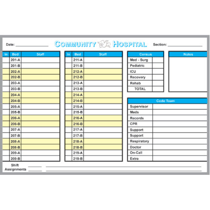 hospital staff by room assignment boards hospital staff by room assignment boards