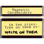 two magnetic card holder sizes