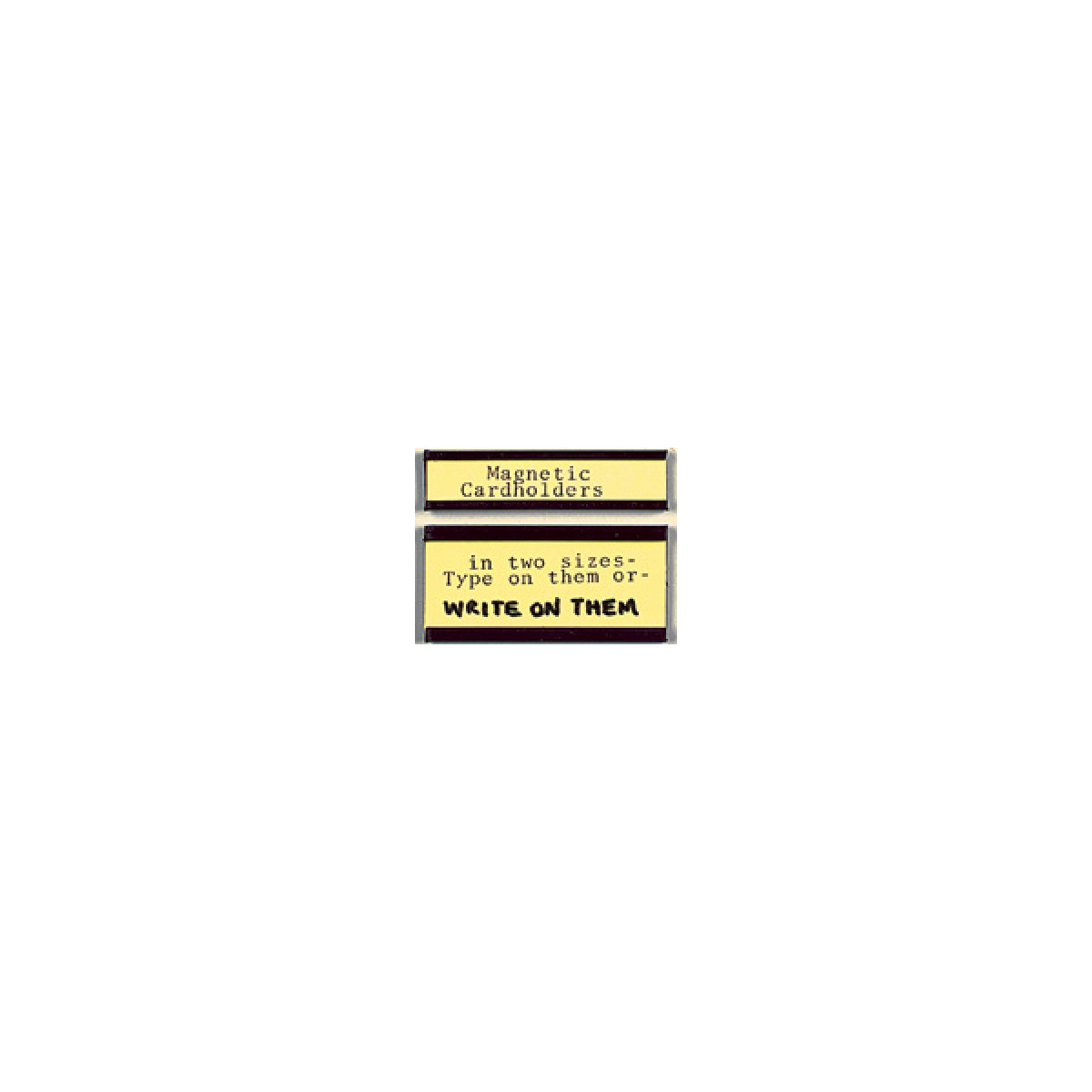 two magnetic card holder sizes two magnetic card holder sizes