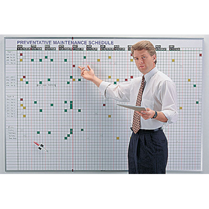 Machine Job Shop Whiteboard Examples Business, Planning & Scheduling Whiteboards | Magnetic Concepts