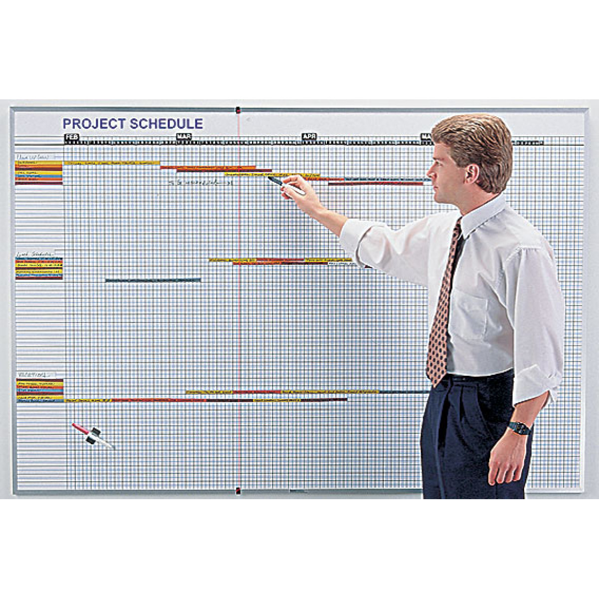project control whiteboard