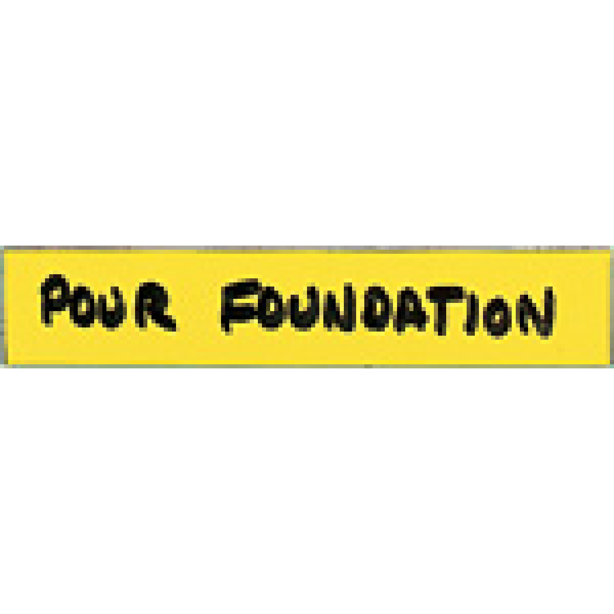 sample 3/8"x2" inch yellow magnet